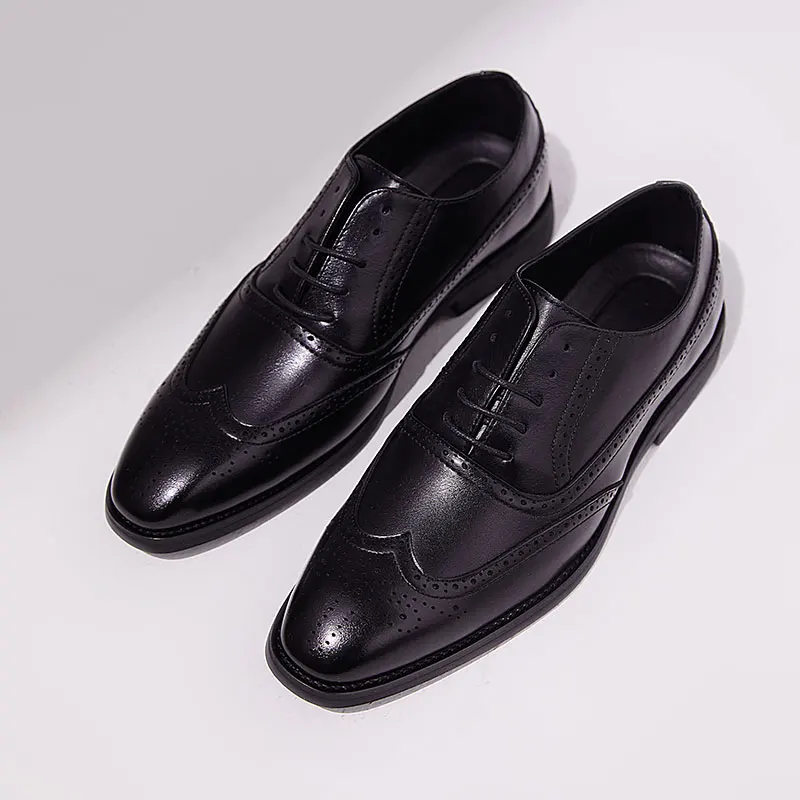 Men's leather shoes, banquet, wedding party, high-quality genuine leather shoes #SJ-1889