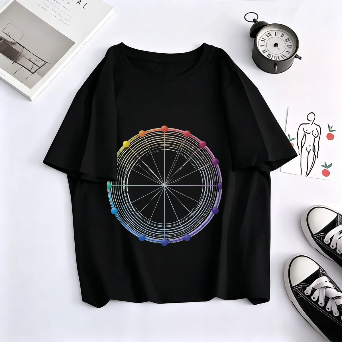 T-shirt Heren Alpen Berg Europ - Street Fashion Europe recensie en prijs