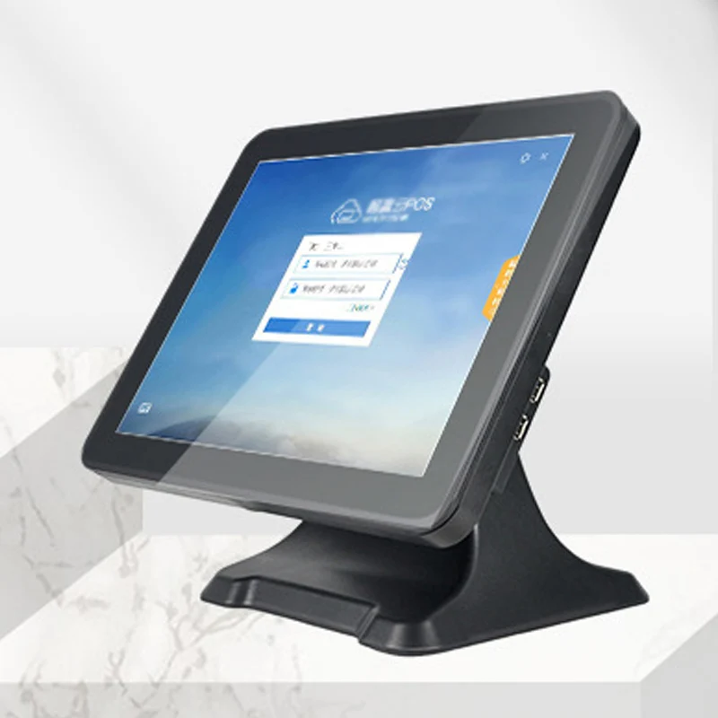 NEW Commercial Touch Screen Cash Register POS Terminal Ordering All-In-One Machine for Catering Retail Store Supermarket 15 inch