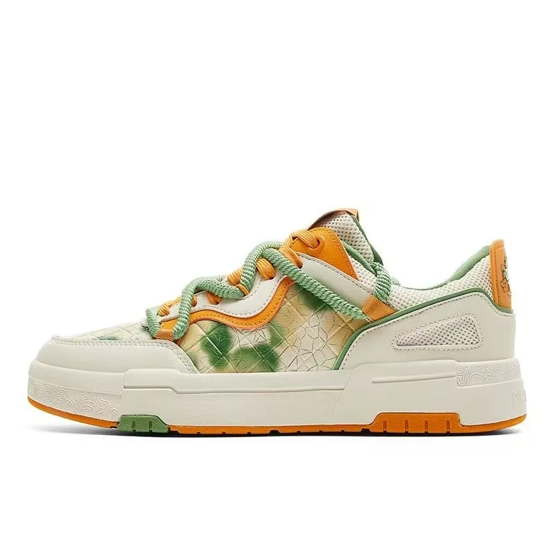 【 Национальное творчество 】 Peak State Extreme Board Shoes — Мужская универсальная повседневная обувь Get Rich Soon Спортивная обувь Мужская DB520091