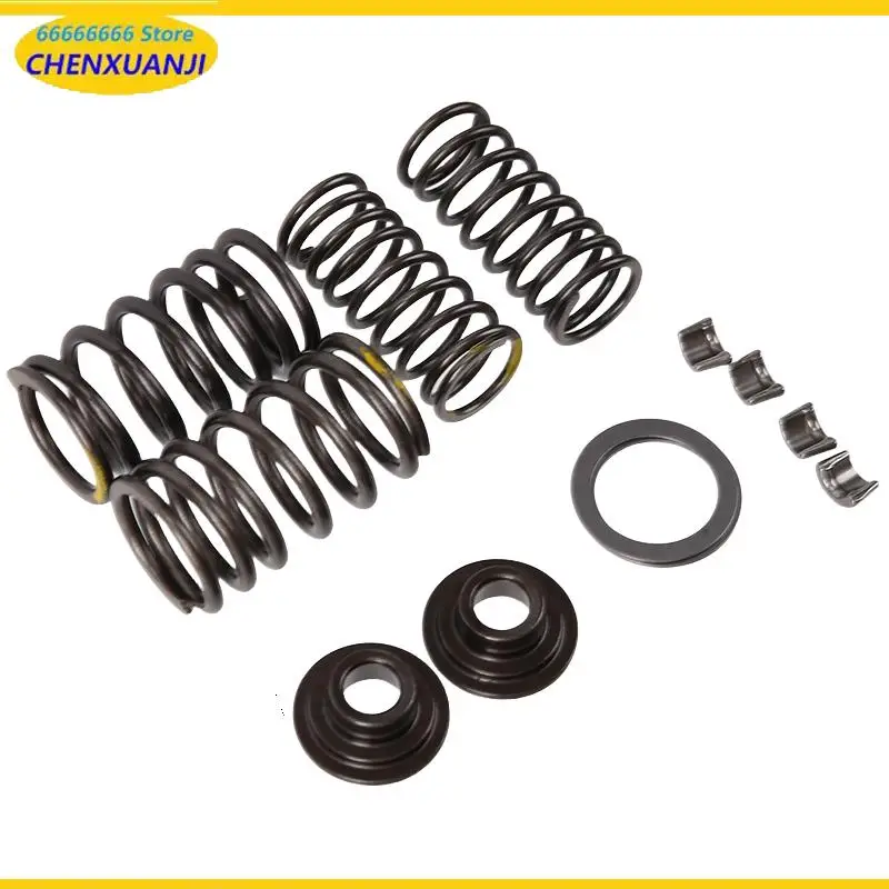 Gy6 valve spring is made of high-quality material and high precision, suitable for replacement parts of GY6125/150CC engine