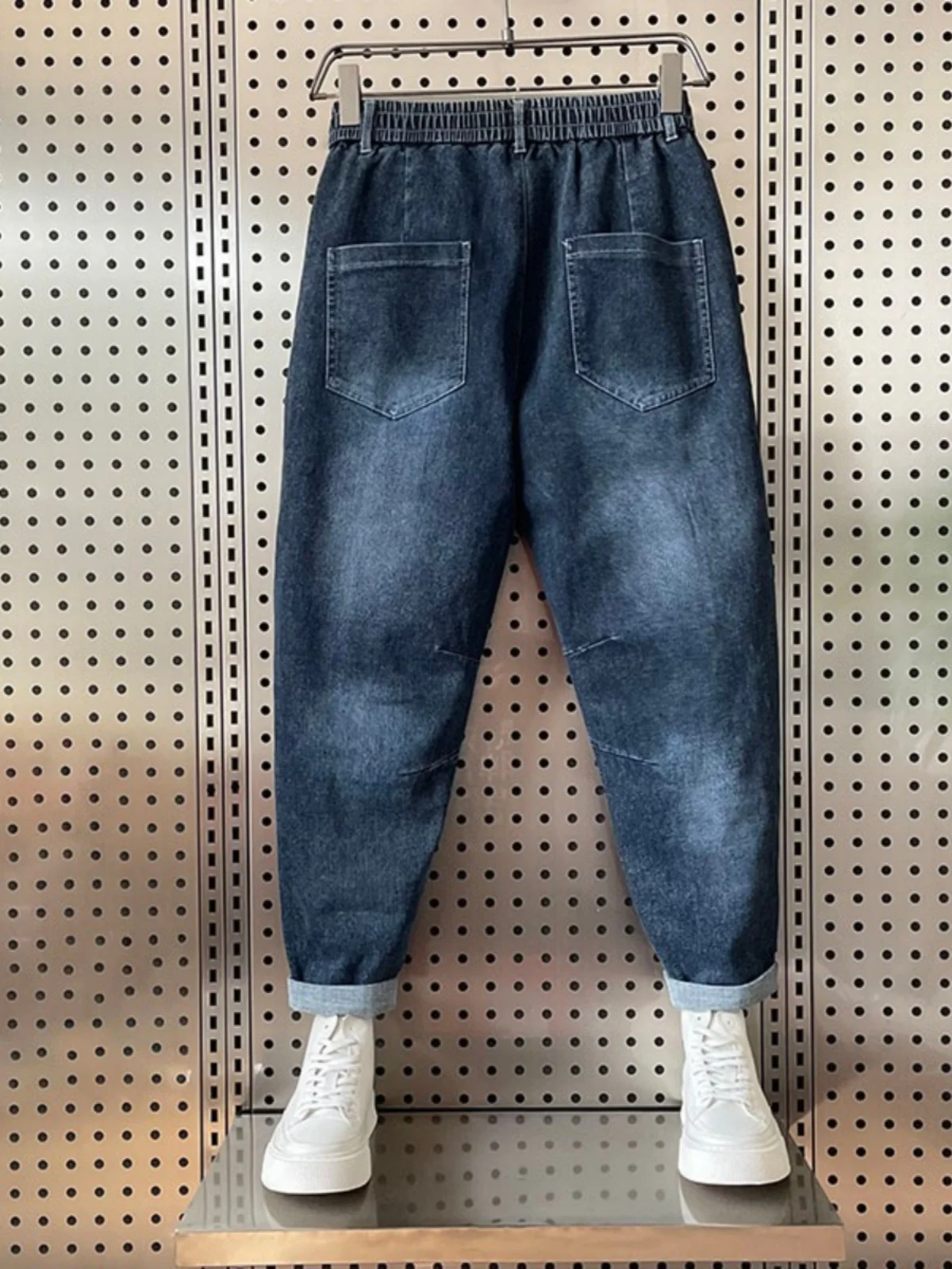 

Свободные мужские летние новые джинсы Sle Harlan, модные брендовые повседневные длинные брюки Harlan Dad Jeans, удобные дышащие, износостойкие