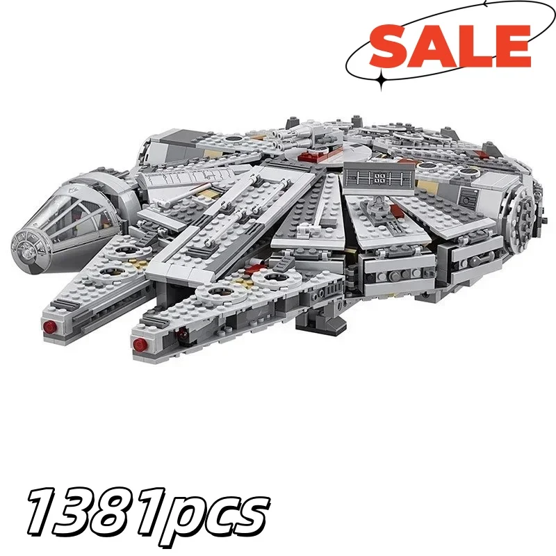 75105 Milennium Falcon Il miglior regalo di Natale per bambini e amici con i giocattoli da costruzione per bambini
