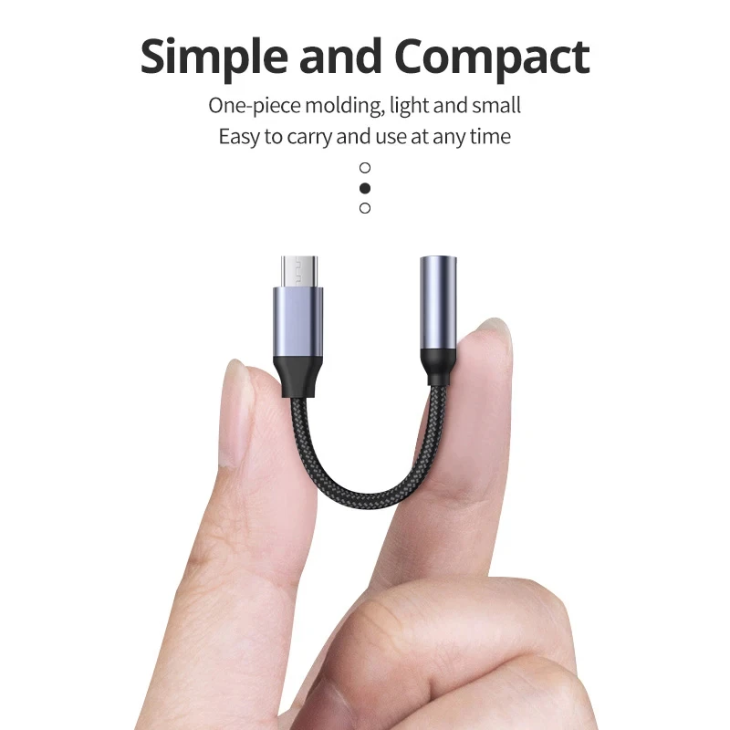USB نوع C إلى 3.5 مللي متر AUX محول Type-c 3 5 جاك كابل الصوت سماعات كابل محول آيفون 15 سامسونج غالاكسي S24 S23
