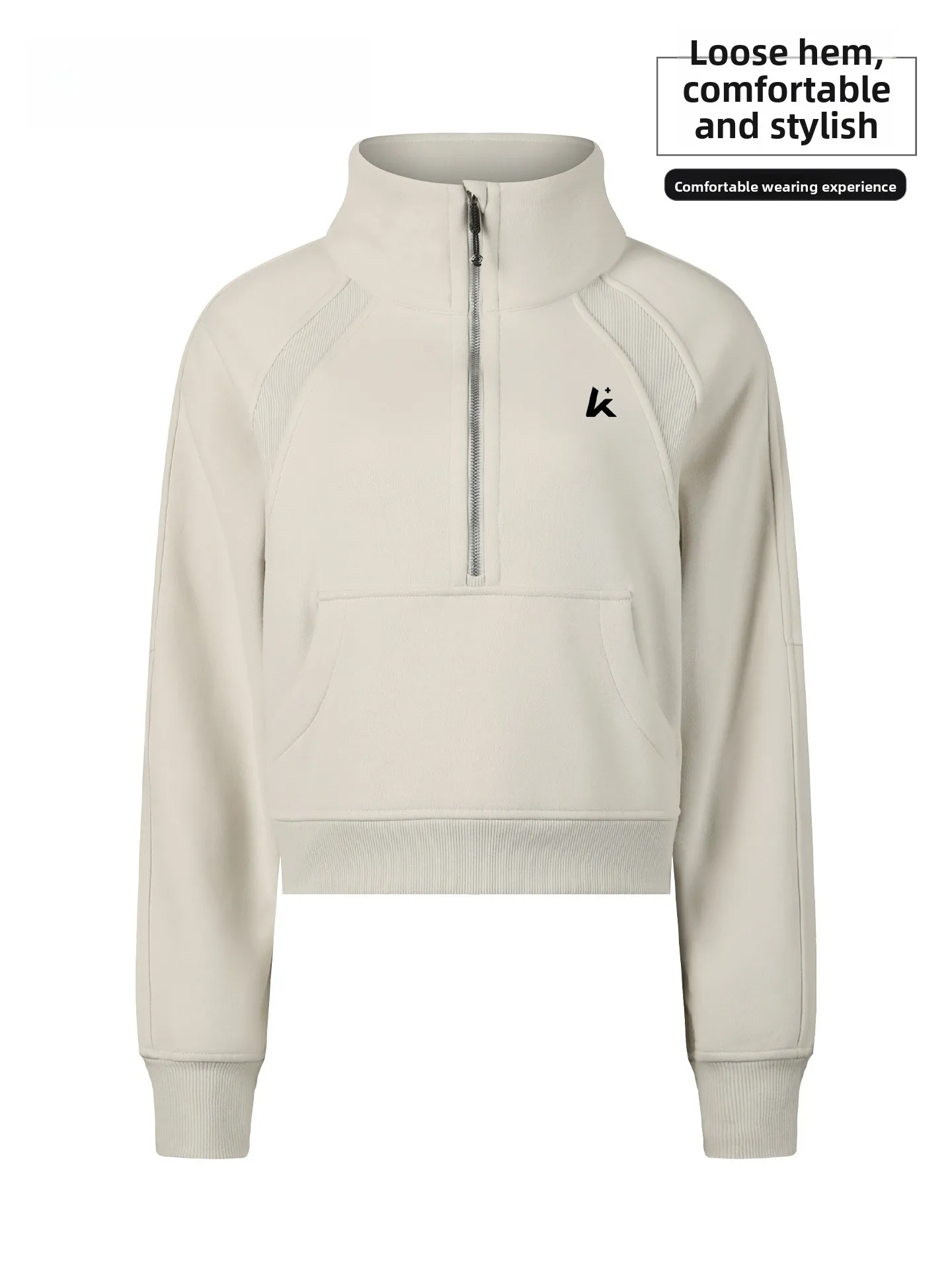 

Толстовка для занятий йогой, зимняя куртка, спортивная одежда для женщин, теплая, с длинными рукавами, укороченная, из полиэстера...