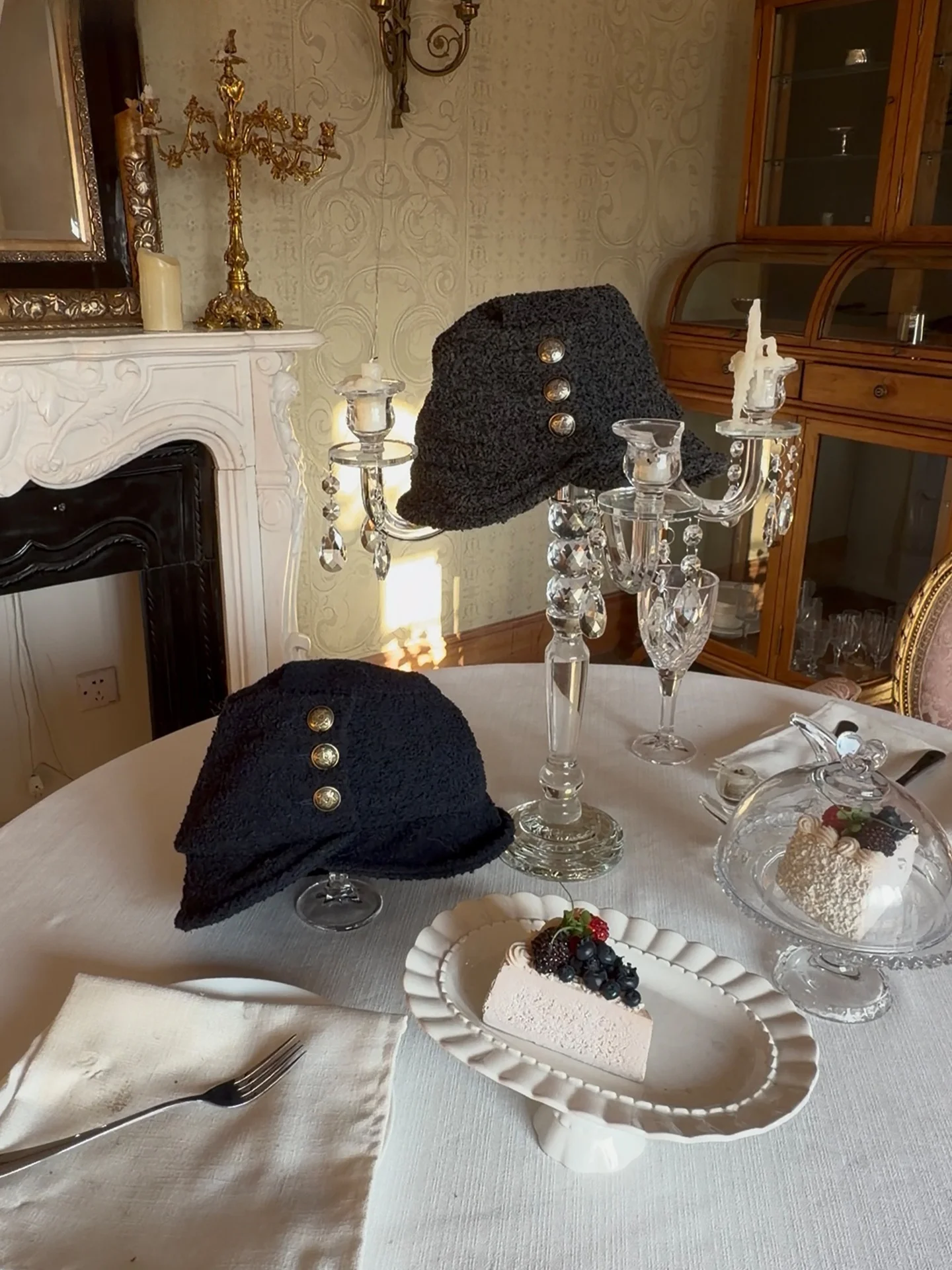 cappello-jinn-studio-in-tweed-retro-plissettato-da-donna-versatile-e-voluminoso-effetto-snellente-per-il-viso-primavera-autunno-inverno