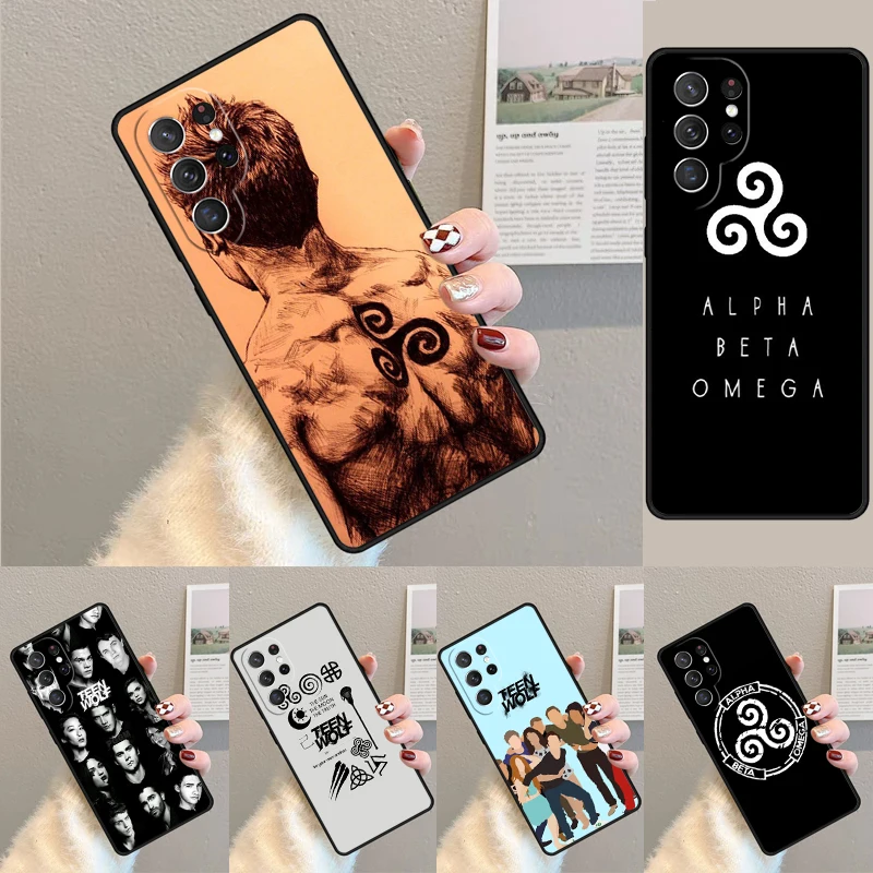 

Cover For Samsung Galaxy S24 S25 Ultra S21 S22 Note 10 20 lite Plus FE S23 Teen Wolf Derek Hale Phone case Coque