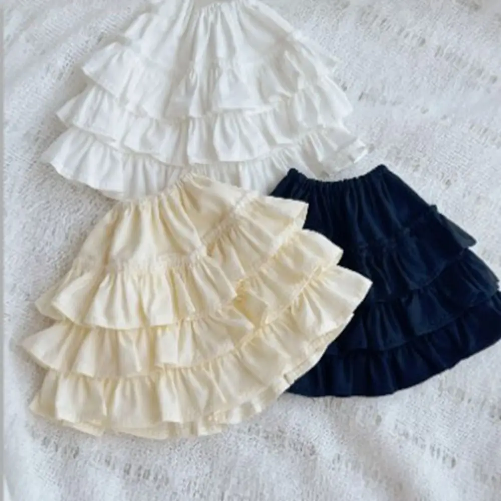 

Fashion Doll Short Skirt Mini 3 Colors Cake Bottom Skirt Cute DIY Accessories for 1/4 1/6 BJD 30/45cm Dolls