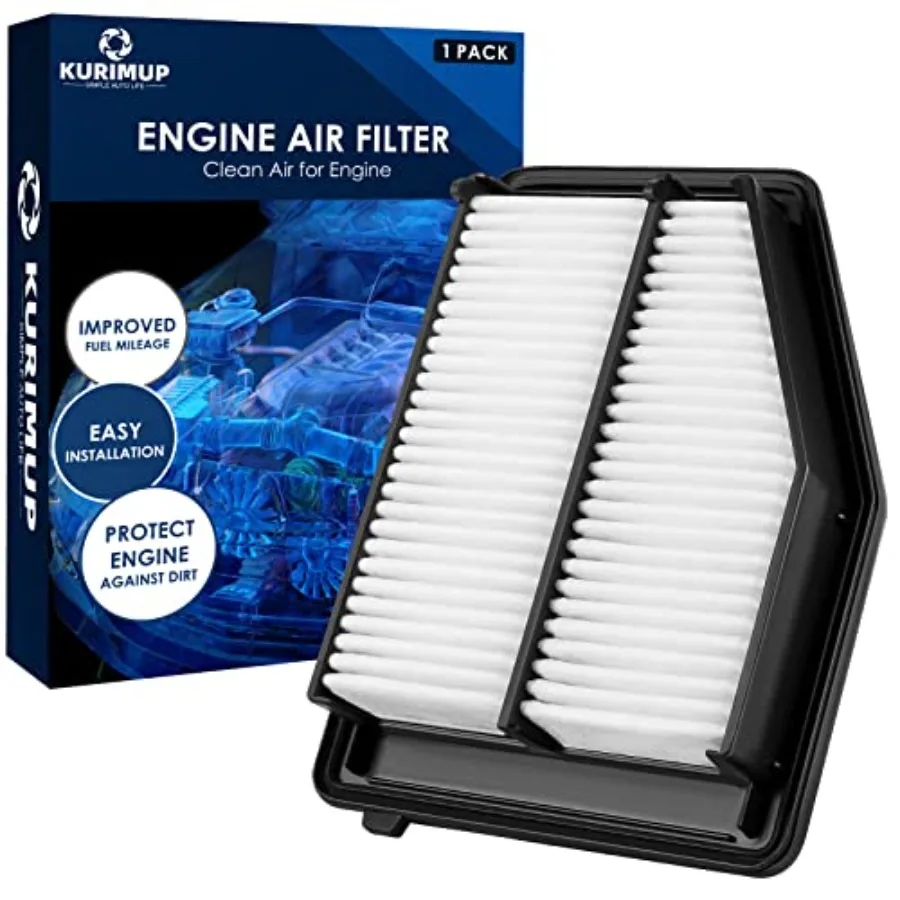 

CA11113 Replacement Engine Air Filter, Efficient Filtration Offers 99% Air Purification, Fit for Honda Civic 1.8L L4 Only Gas 2