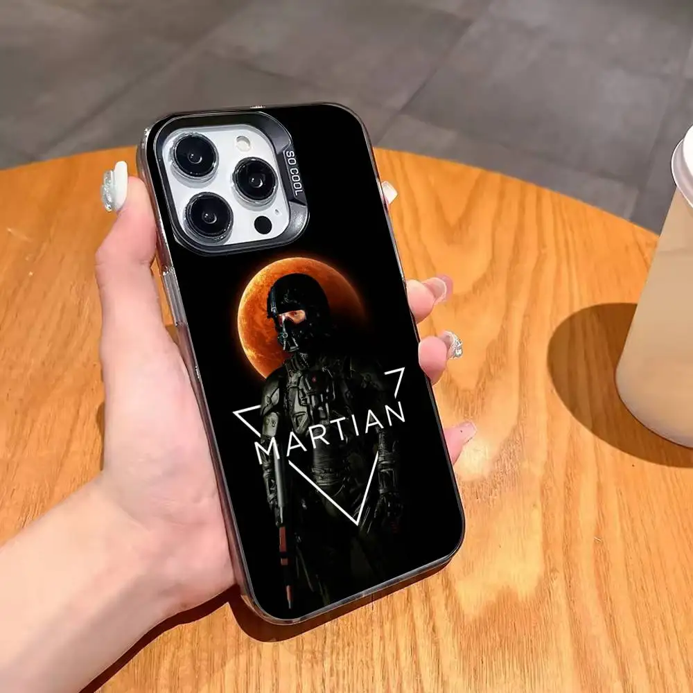 حافظة هاتف The E-Expanse-es من الفيلم الكلاسيكي لهواتف iPhone 17,16,15,14,13,12,11 Plus، Pro Max، XS، حافظة هاتف فضية ملونة غطاء Funda #4