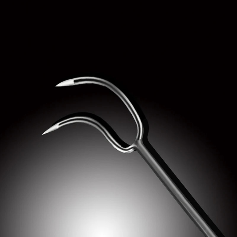 Leonyo 2-teiliges Grillwerkzeug: Pigtail Food Flipper Aus Edelstahl Zum Wenden & Greifen