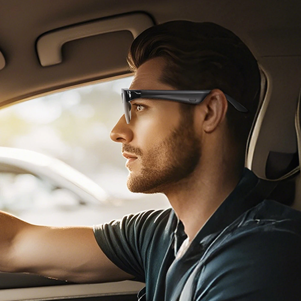 XG89 Smart Glasses AI Translator Hands-Free Music & Calls Audio Glasses UV Protection Outdoor Sports Headphones for Men & Women