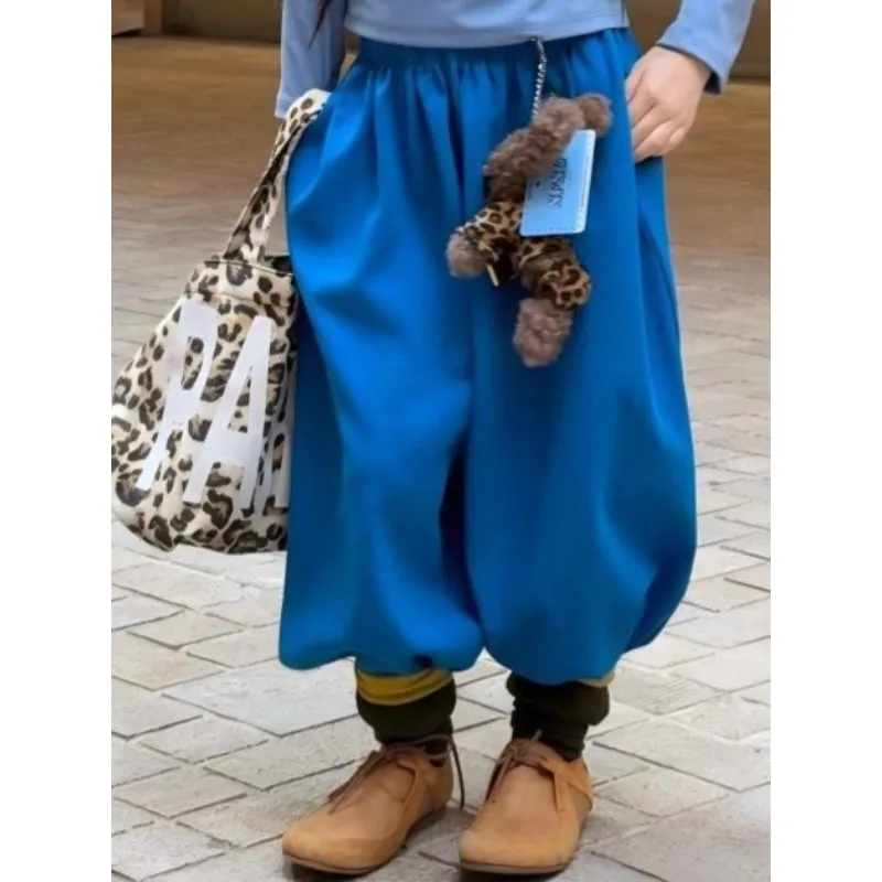 

Girls Pants 2026 Spring New Style Simple Comfortable Soft Versatile Casual Pants Daily Stylish and Fashionable Wear