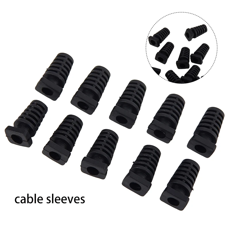 New 10Pcs Cable Gland Connector Rubber Strain Relief Cord Boot Protector Wire Cable Sleeve For Power Tool Cellphone Charger