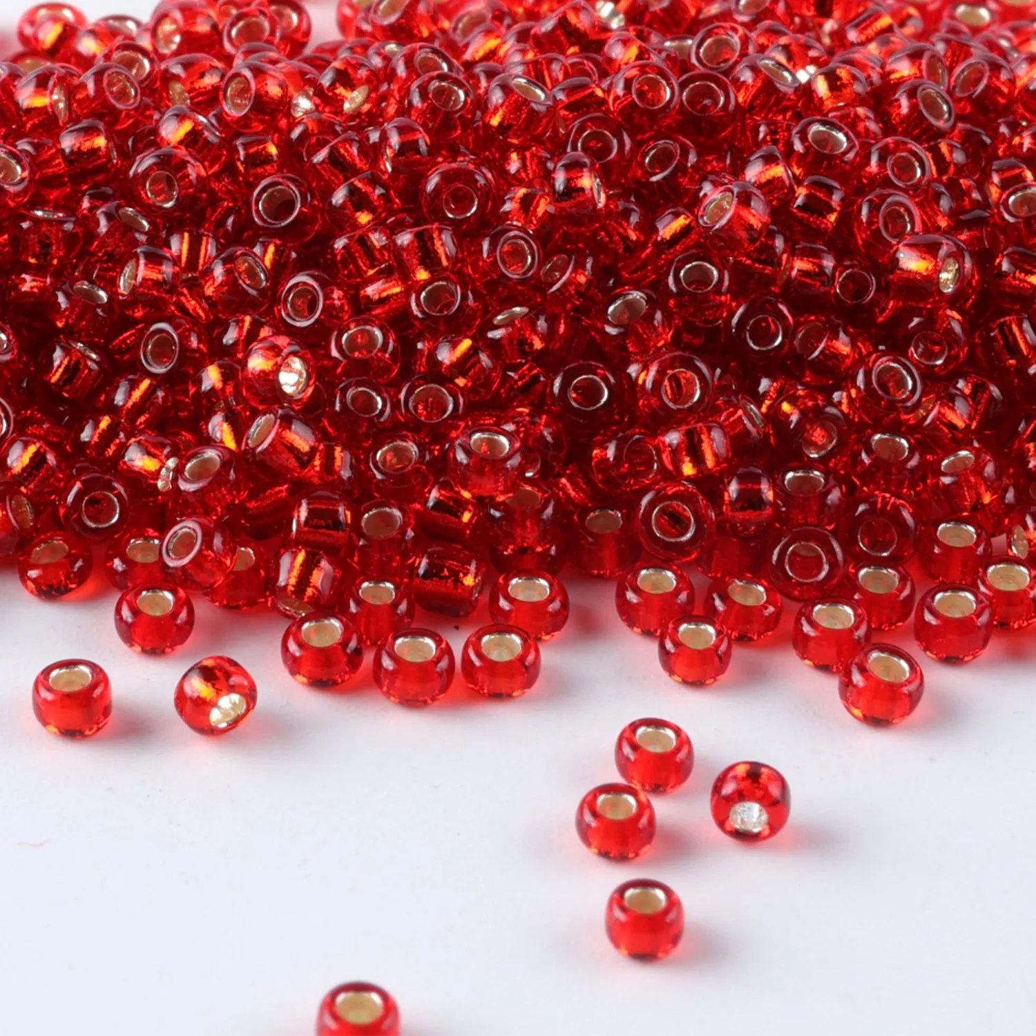Hochwertige Heimwerker-Saatperlen 11/0 Runde Glasperlen Schmuckzubehör 10g/Röhrchen, Geeignet für Alle Arten von DIY-Näh- und Handarbeiten – Detail 8