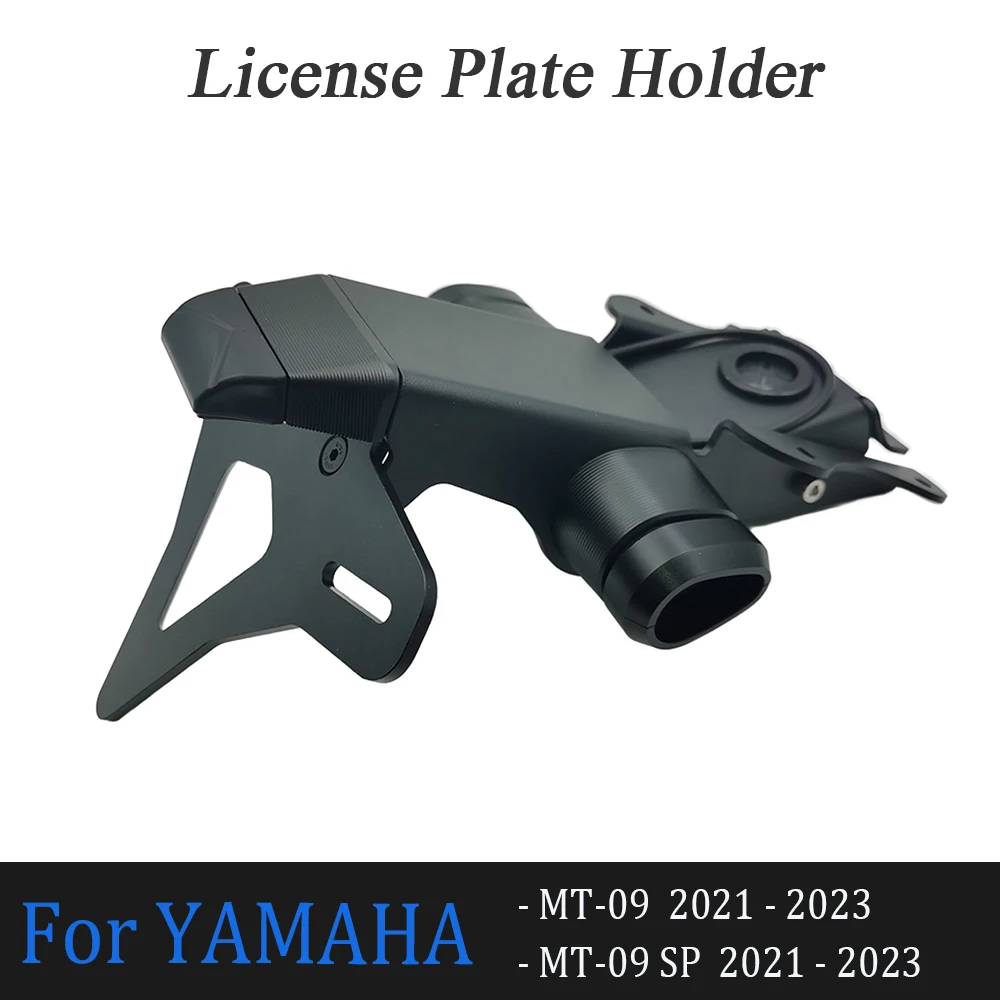 

Держатель номерного знака (Tail Tidy) для мотоциклов Yamaha MT-09/SP MT09 2021, 2022, 2023 годов выпуска, крепление на заднее крыло, аксессуары для мотоциклов