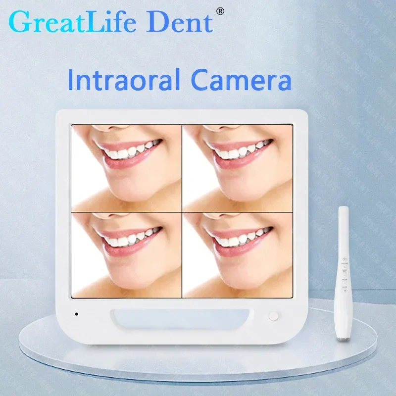 

GreatLife Dent Dental Intraoral WiFi Endoscope Camera 17inch SONY CCD HD LCD Monitor Intra Oral Camera 12 Megapixel Veterinarian
