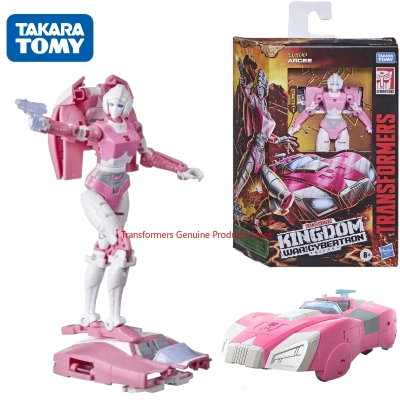 

In stock Takara Tomy Transformers G Series Kingdom WFC-K17 Arcee Birthday Gift Model Figure Mecha Toys Action Doll studio