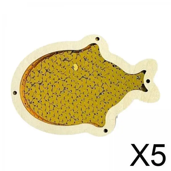 

Деревянная развивающая доска Монтессори: детали для самостоятельной сборки, сенсорные игрушки с пайетками для раннего развития и обучения моторике детей