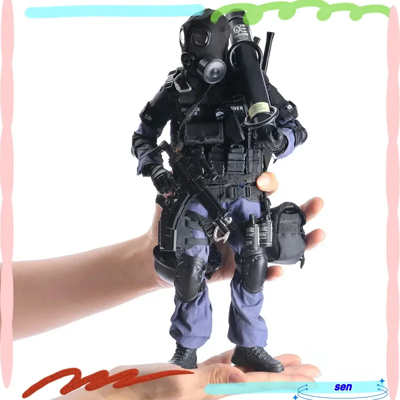 Kadhobby Figura de Ação Militar Colecionável de Simulação SWAT Breacher Te em Escala 1/6 Altamente Realista
