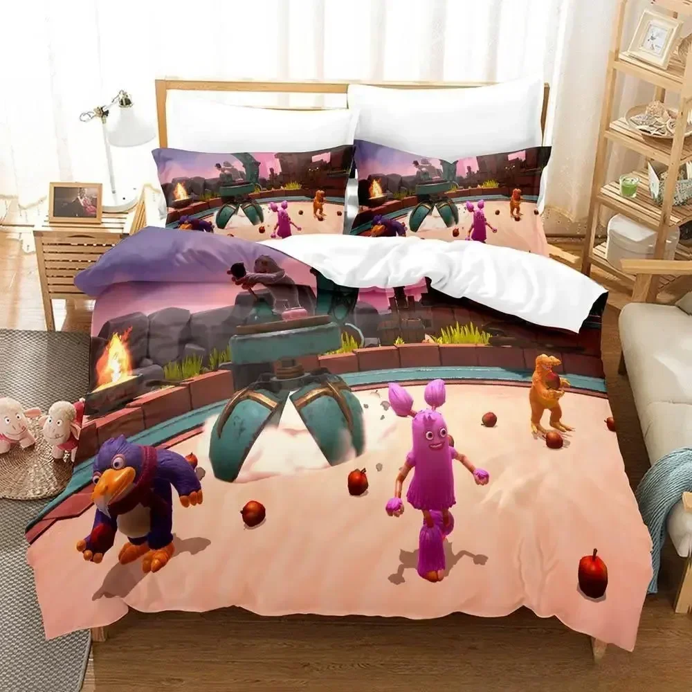 Game My Singing Monsters Bedding Set Single Twin Full Queen King Size Bed Set Adult Kid Bedroom Duvet cover Sets Home Textiles