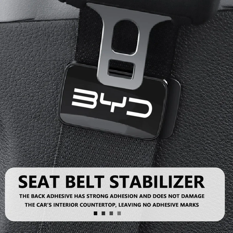 Magnetic Car Interior Seatbelt Fixing Bracket Clip For BYD Seal U Dolphin Mini Sealion 7 Song Pro ATTO 3 Yuan UP Dolphin Seal 5