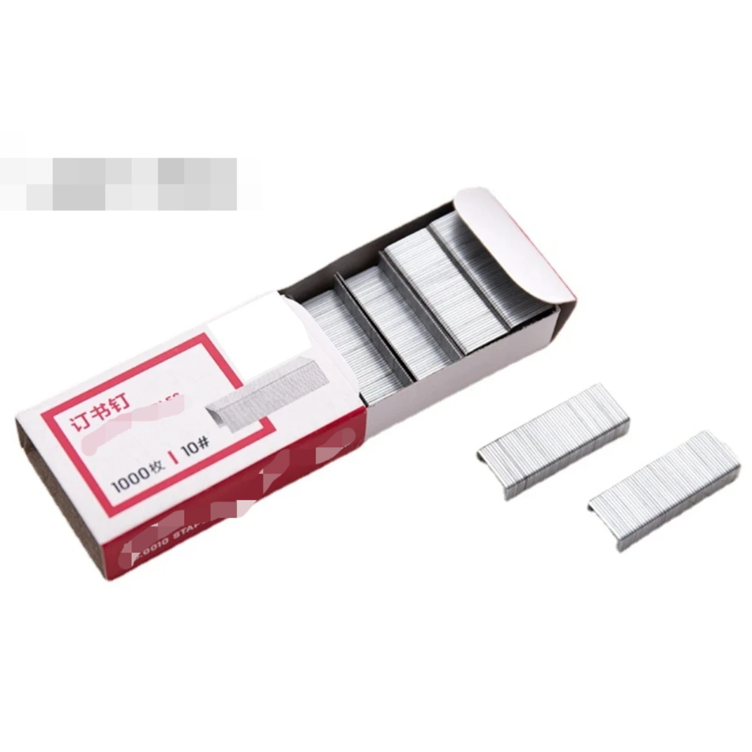 0010 10# Staples Set Steel Staple  Stapler Binder Stationery Office School Binding Supplier nails　1000pcs Paper creaser