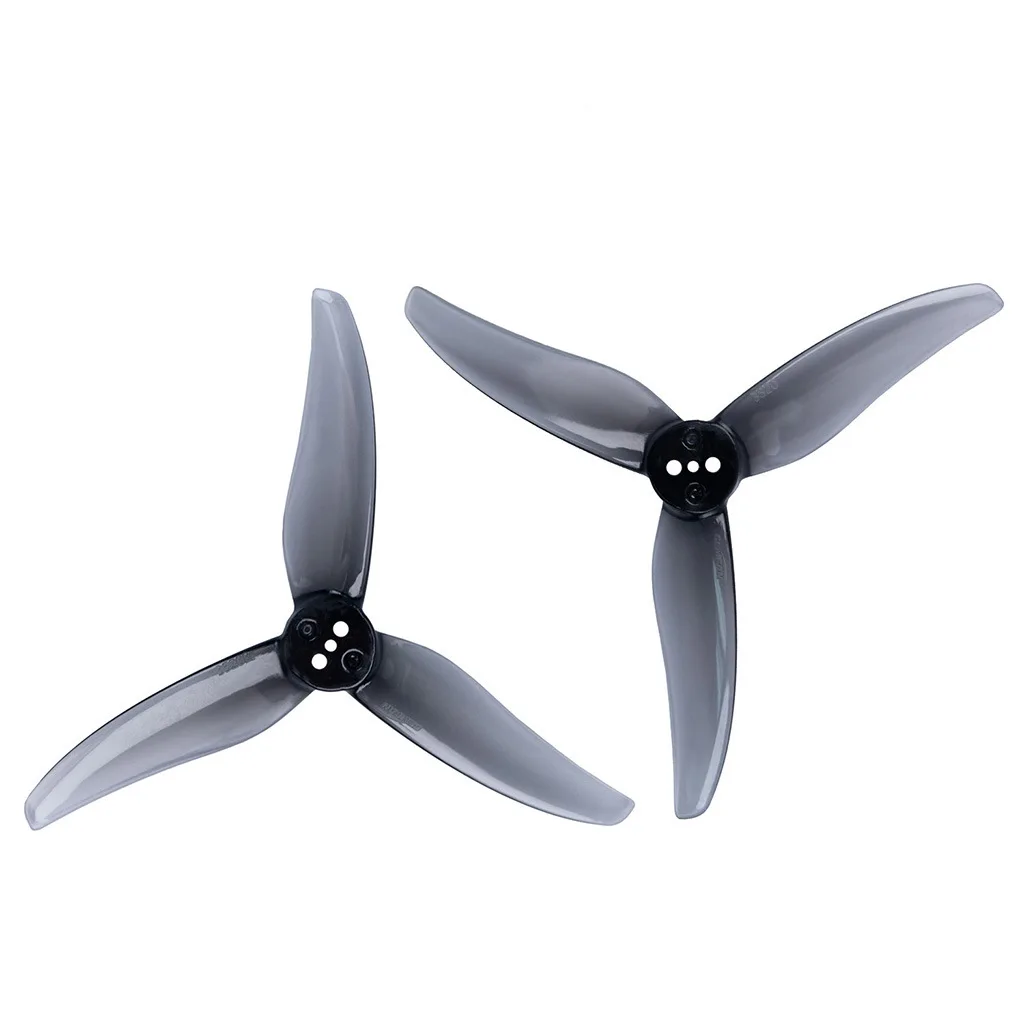 10Pcs (GEMFAN/Qianfeng) Hurricane 3520 three-leaf pulp, two pairs of three holes, suitable for FPV traversing machine