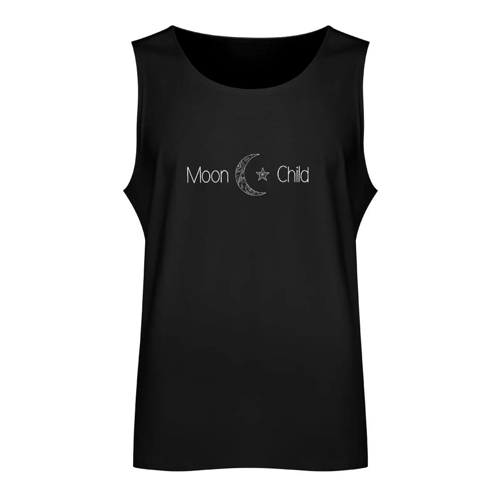 Moon child tee Tank Top t-shirt for men vests for men anime sports vest