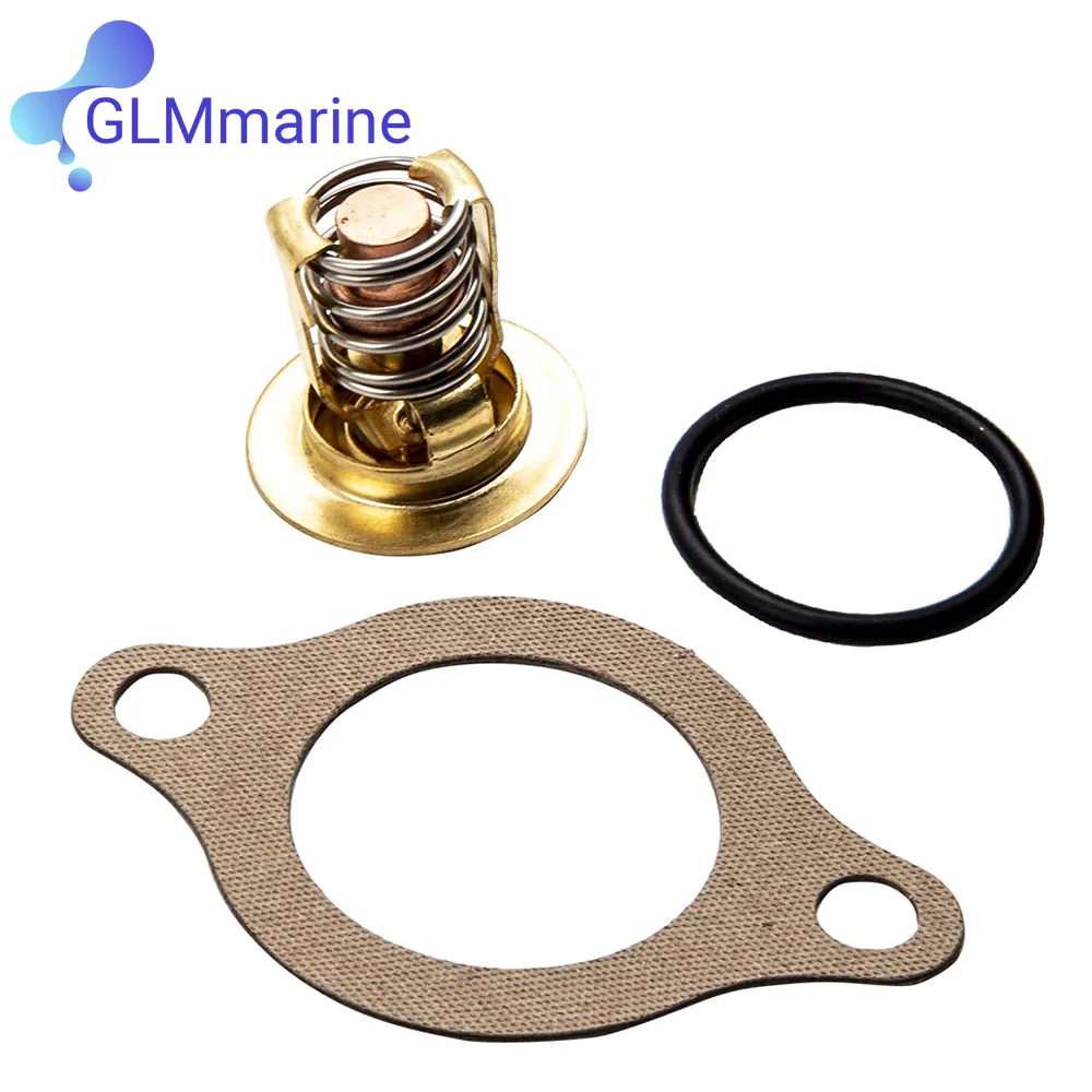 

Thermostat Kit 160°F/71°C 3856961 for Volvo Penta 4.3 5.0 5.7 5.8 7.4 8.1 DP AQ 175 200 225 231 260 275 280 290 835417 3852071