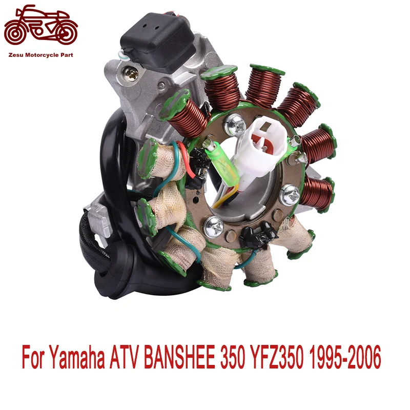 

For Yamaha ATV BANSHEE 350 YFZ350 1995-2006 3GG-85510-00 Motorcycle Engine Parts Generator Magneto Stator Coil