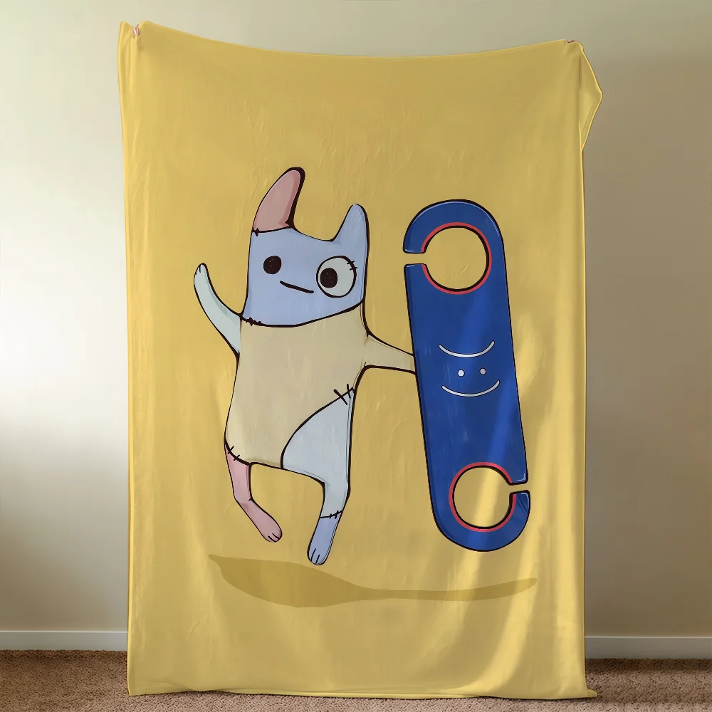 FASHION B-BadS B-BuddyS Blanket Throw Super Cosy Plush Living Room Sofa Couch Childish Birthday Gifts