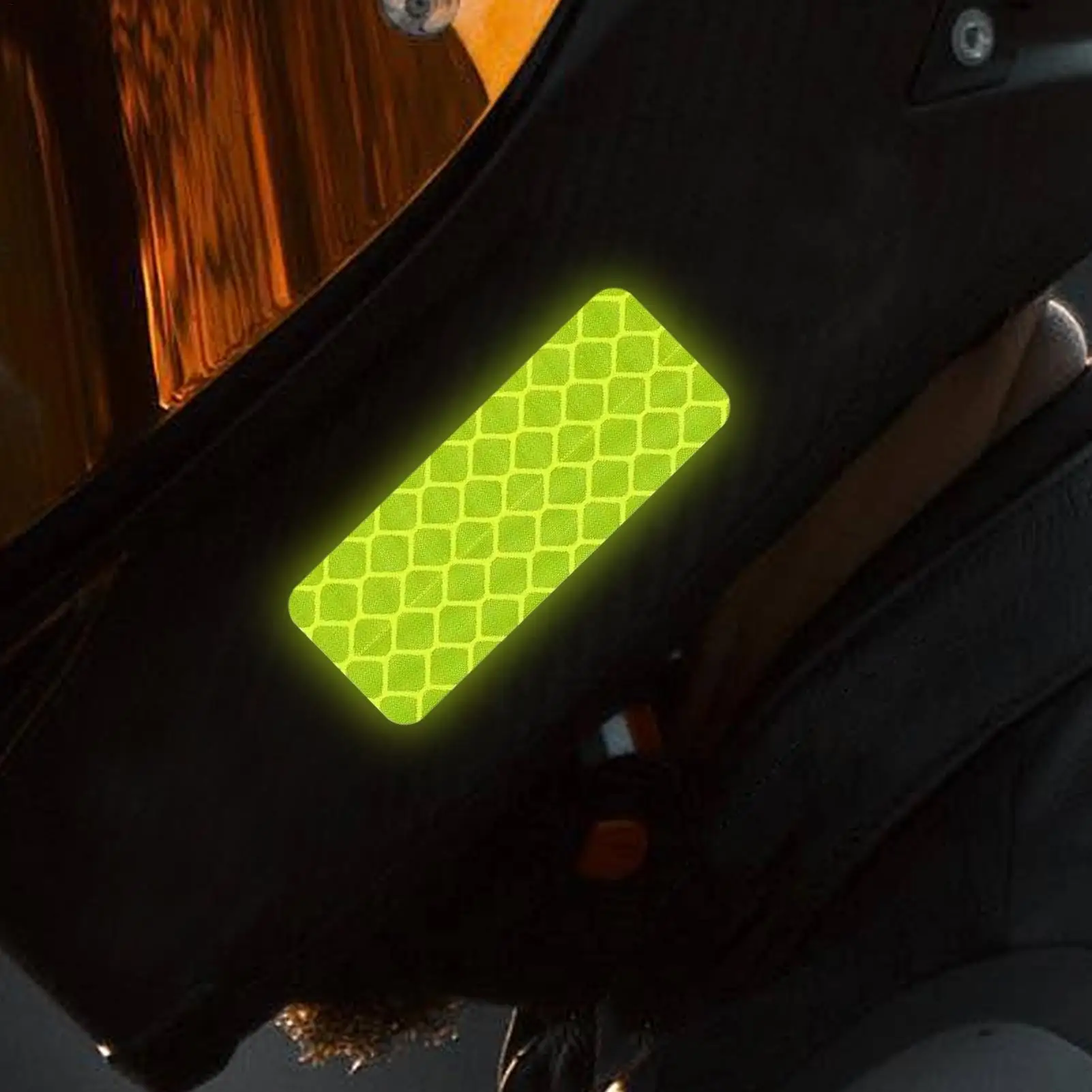 

Светоотражающие наклейки для безопасности велосипеда, водонепроницаемые наклейки с царапинами, светоотражающие автомобильные наклейки для мотоцикла, прицепа, грузовика