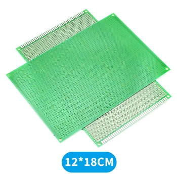 1 adet 12x18cm 120x180mm tek taraflı prototip PCB evrensel baskılı devre protokolü Arduino için