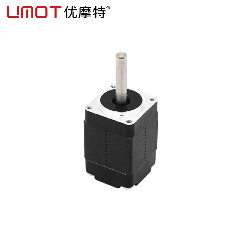 

UMOT 2Phrase 4Wire 1.8 Degree 18-30mNm 0.6-0.8A Nema8 Mini Hybrid Stepper Motor Shaft Diameter:4mm Length:8.5/20mm(Optical Axis)