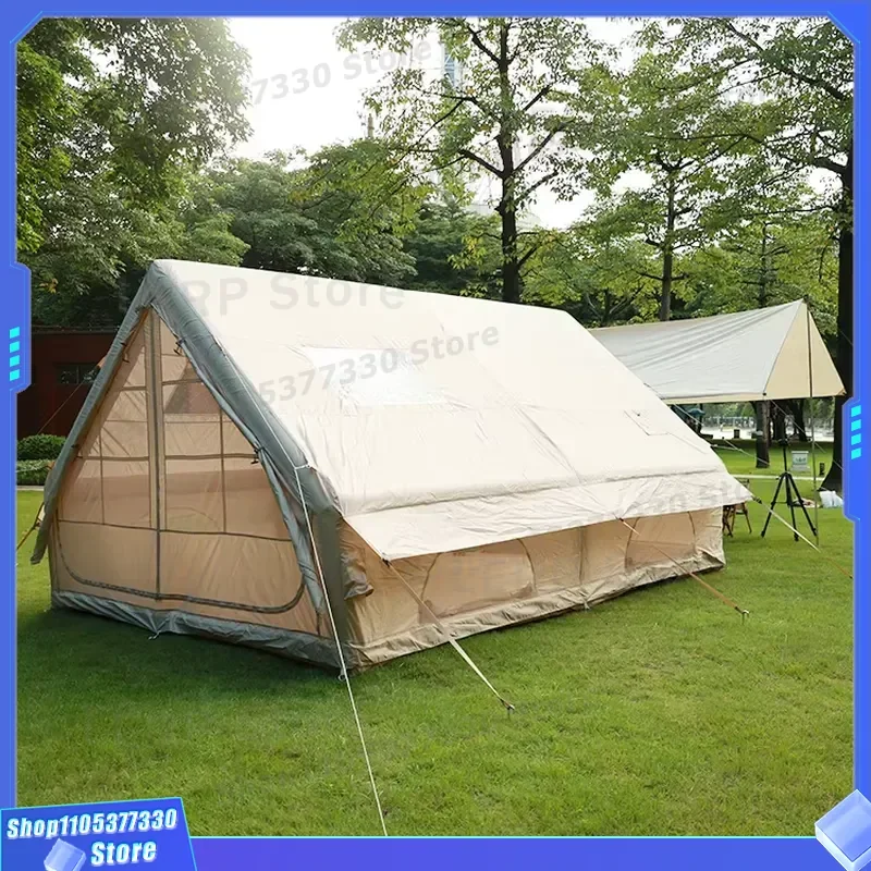 Nature Hike Village Suit Large Space Luxury Outdoor Nature-hike air 12y Famli Camping Leisure Inflatable air Tent for Sale