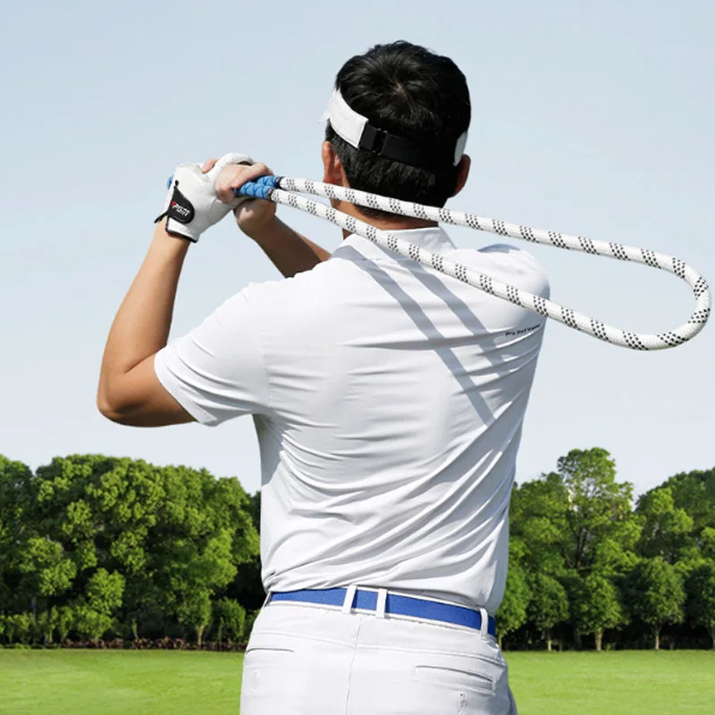 Cuerda de corrección de gestos portátil para Swing de Golf, cuerda de ejercicios de asistencia de Golf, Ayuda de entrenamiento portátil, agarre