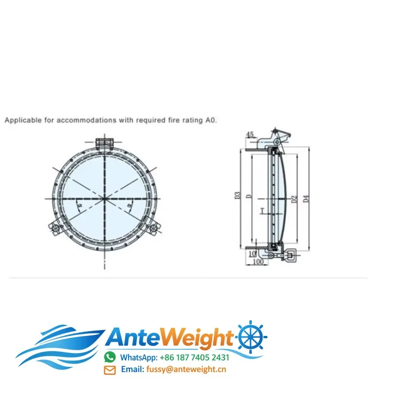 Ship Porthole Window Marine Side Scuttle
