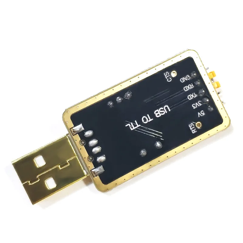 1Pcs CH340G RS232 USB to TTL Converter Module UART Serial Port STC Dowanloader Programmer Brush Upgrade Small Plate