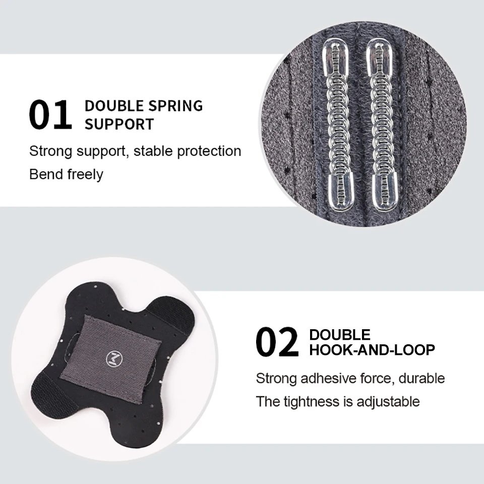 GETINFIT Finger Protection Breathable Comfortable Double Spring Support Adjustable Anti-slip Sports Protection Finger Guard