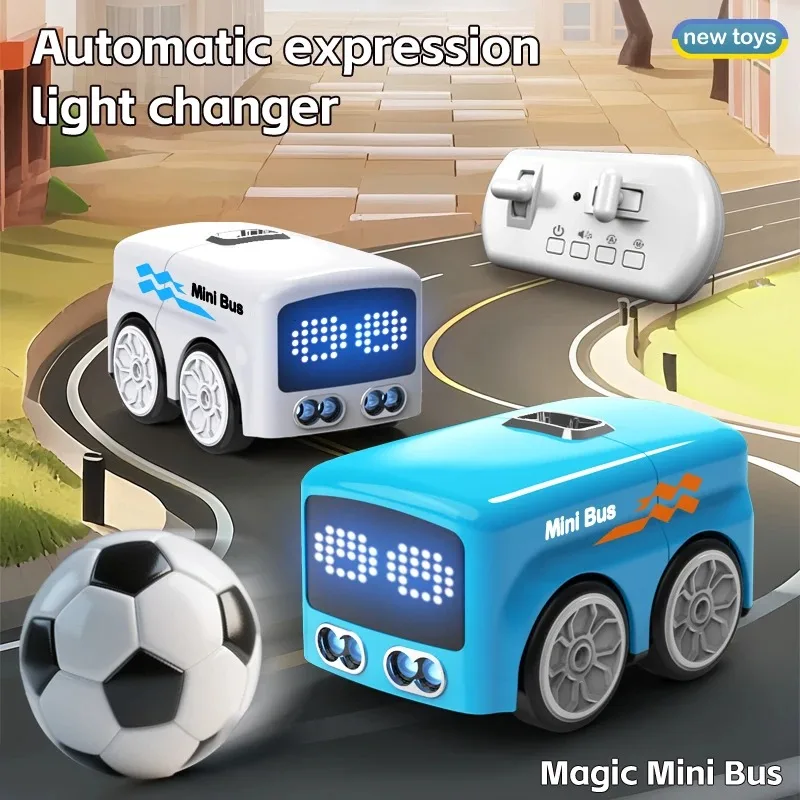 

Mini Bus Magic Intelligent Remote Control Cartoon Mini Car Gesture Induction Senior Smart Electric Vehicle Toys