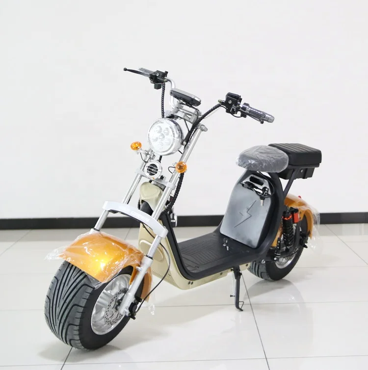 

2025 Scooter Electric Powerful 2 Wheel Scooter Fat Tire 2000w Citycoco Eu Warehouse Stock