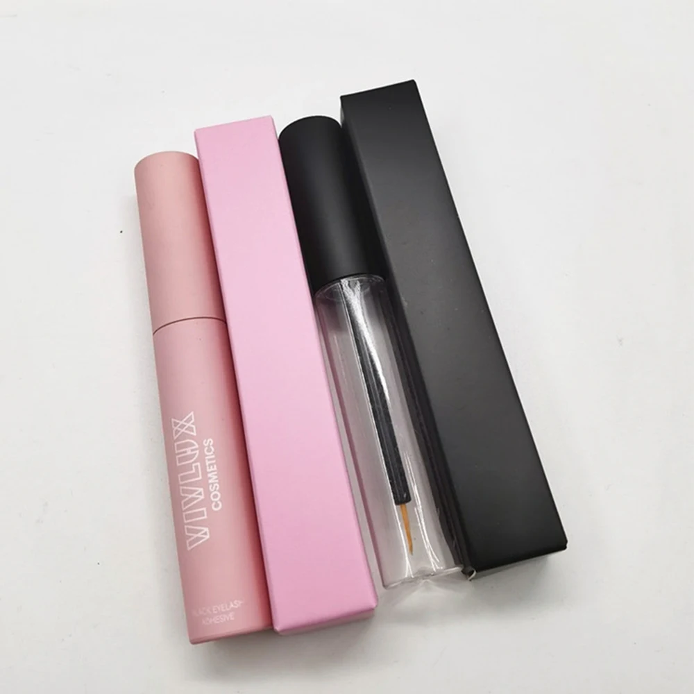 18*109mm 10ml lip gloss tubes Mascara tubes Paper Packing Box Pink White Black Cosmetic packing Container