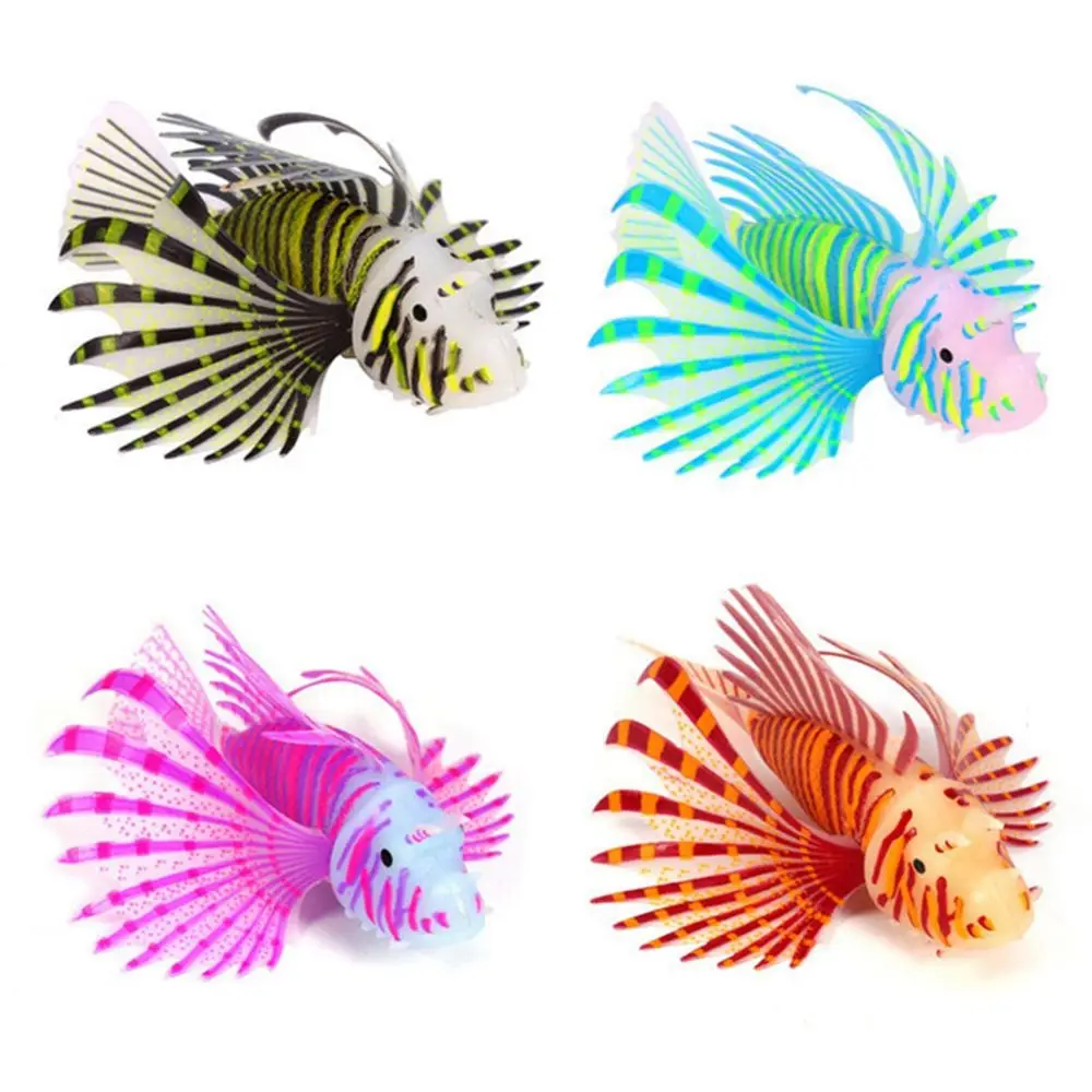

Aquatic Pet Supplies Simulation Fish Luminous Lionfish Fake Fish Artificial Fish Underwater Ornaments Fish Tank Landscape