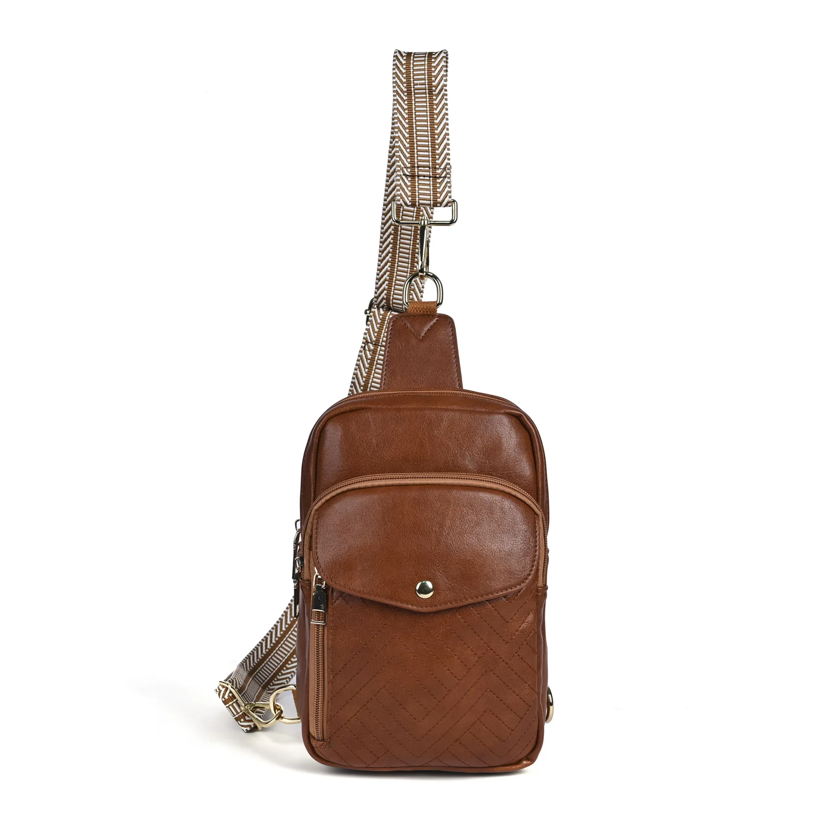 2026 New Leather Belt Waist Bags For Men Women Casual Vintage Shoulder Crossbody Bags Waterproof Simple Handbags