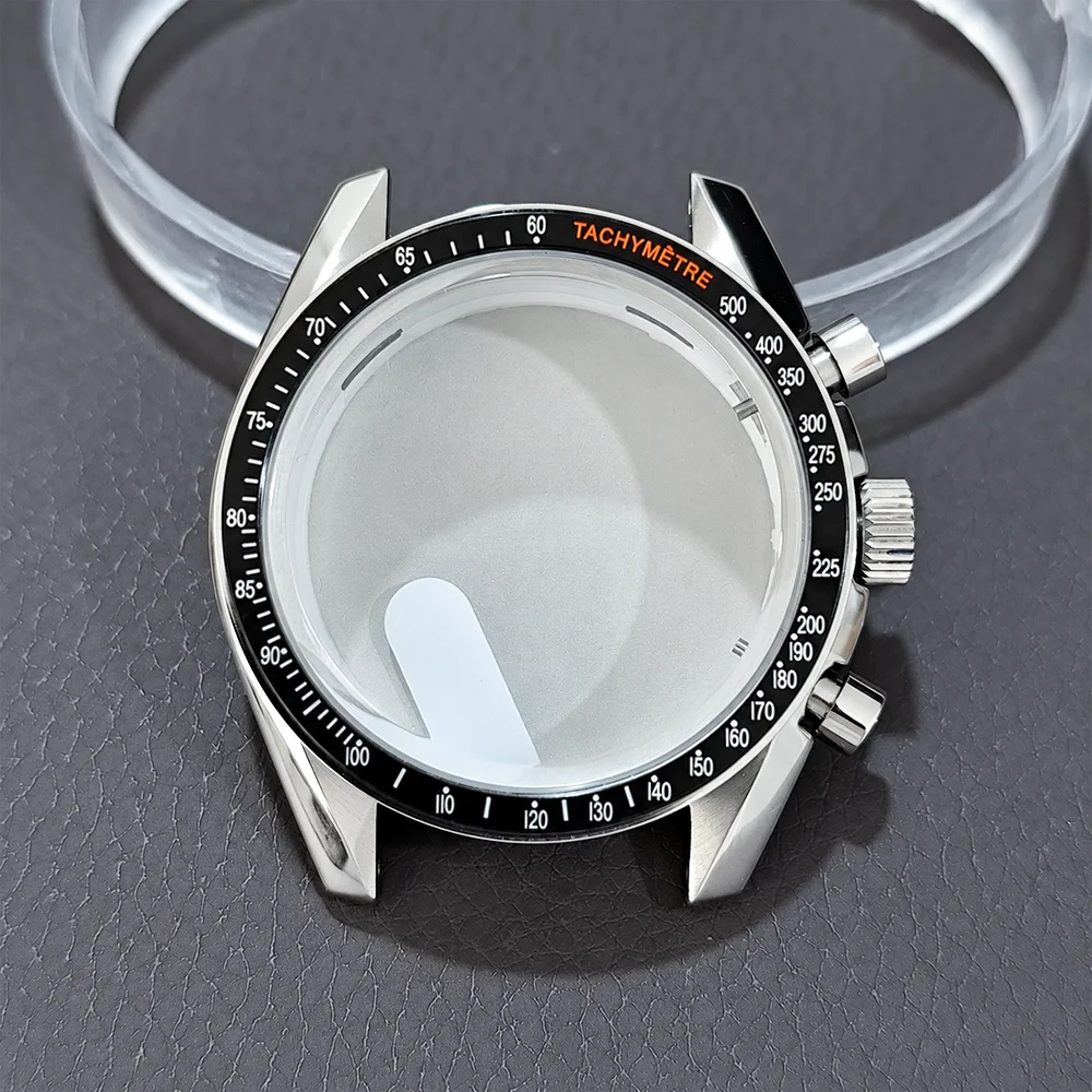VK63 Moon Case 39.7MM Metal VK63 Case For VK63 Chronograph Case Fits For Speed Master VK64 Case VK63 Watch Accessories