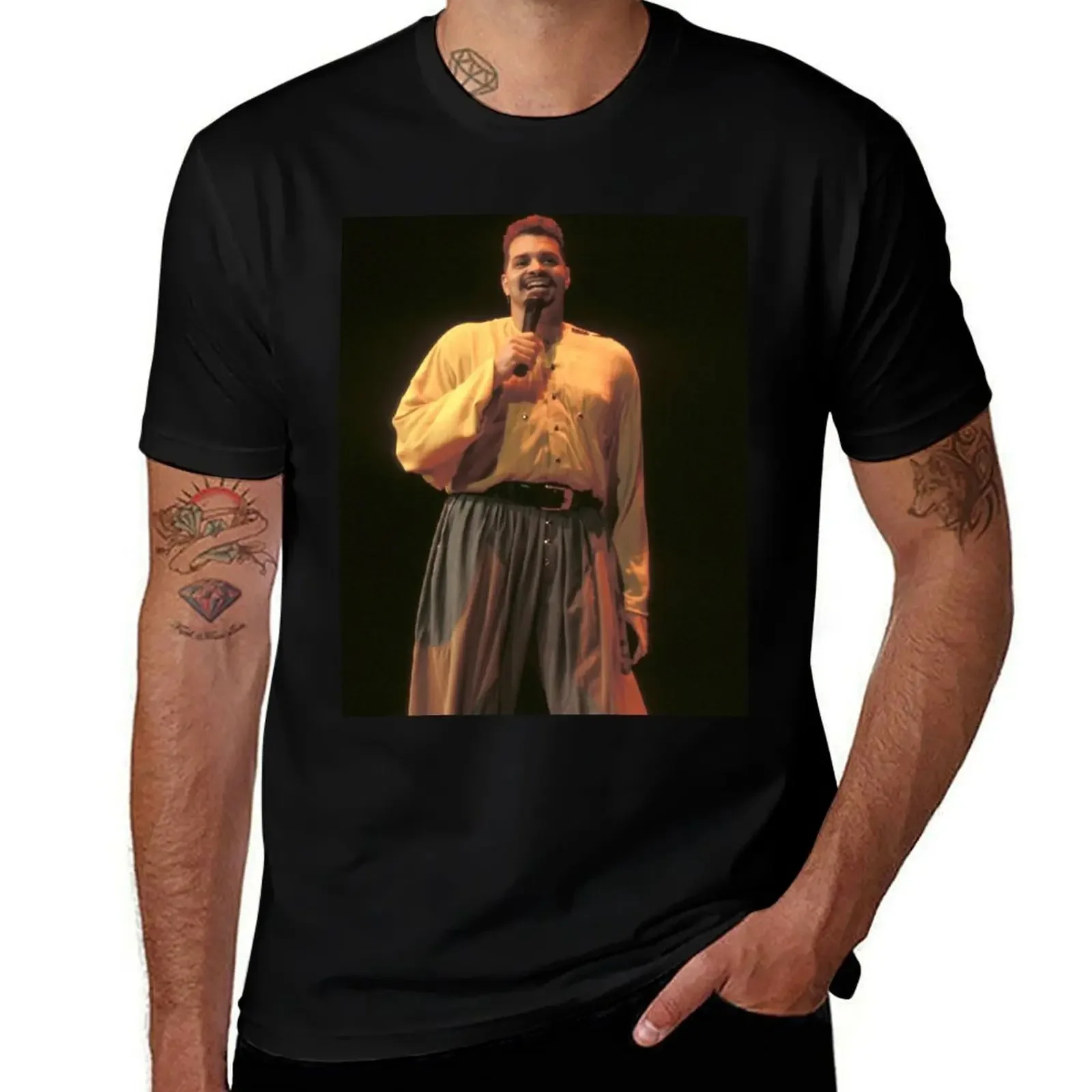 

Sinbad - David Adkins - Photograph T-Shirt new gifts and t-shirts croswit shirt man vintage graphic tee funny t shirts for men