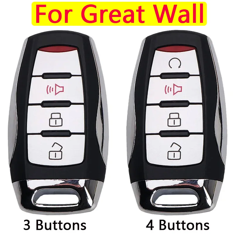 

Smart Remote Control Car Key 433Mhz ID47 Chip for Great Wall Haval Pao POER GWM Haval Pickup Truck P Series Remote Keyless Go