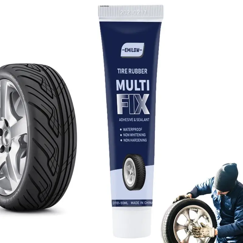 

Tire Repair Sealant Sealing Tire Bonding Glue for Tire Leakage Strong Adhesive Tire Bonding Glue Tire Adhesive Sealant