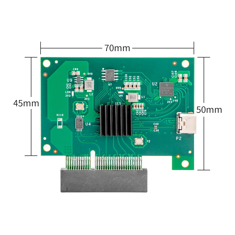 Thunderbolt 3 to PCIE 3.0x4 thunderbolt external card display card extension dock Thunderbolt3 SSD